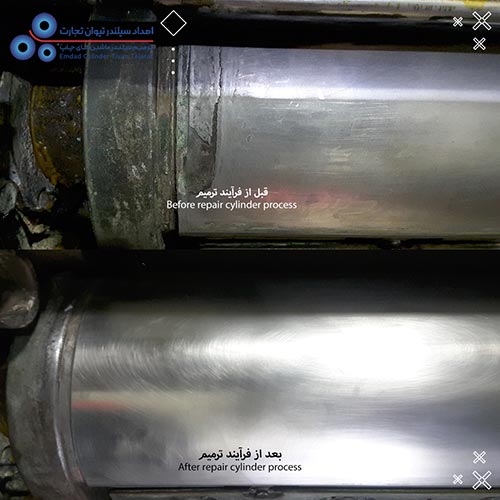 تعمیر سیلندر زینک ماشین میتسوبیشی Mitsubishi 4-color - Offset Printing Machines 