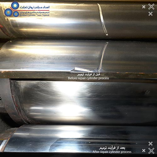 تعمیر سیلندرهای لاستیک و چاپ ماشین هایدلبرگ اسپیدمستر Heidelberg SM 74- Offset Printing Machines 